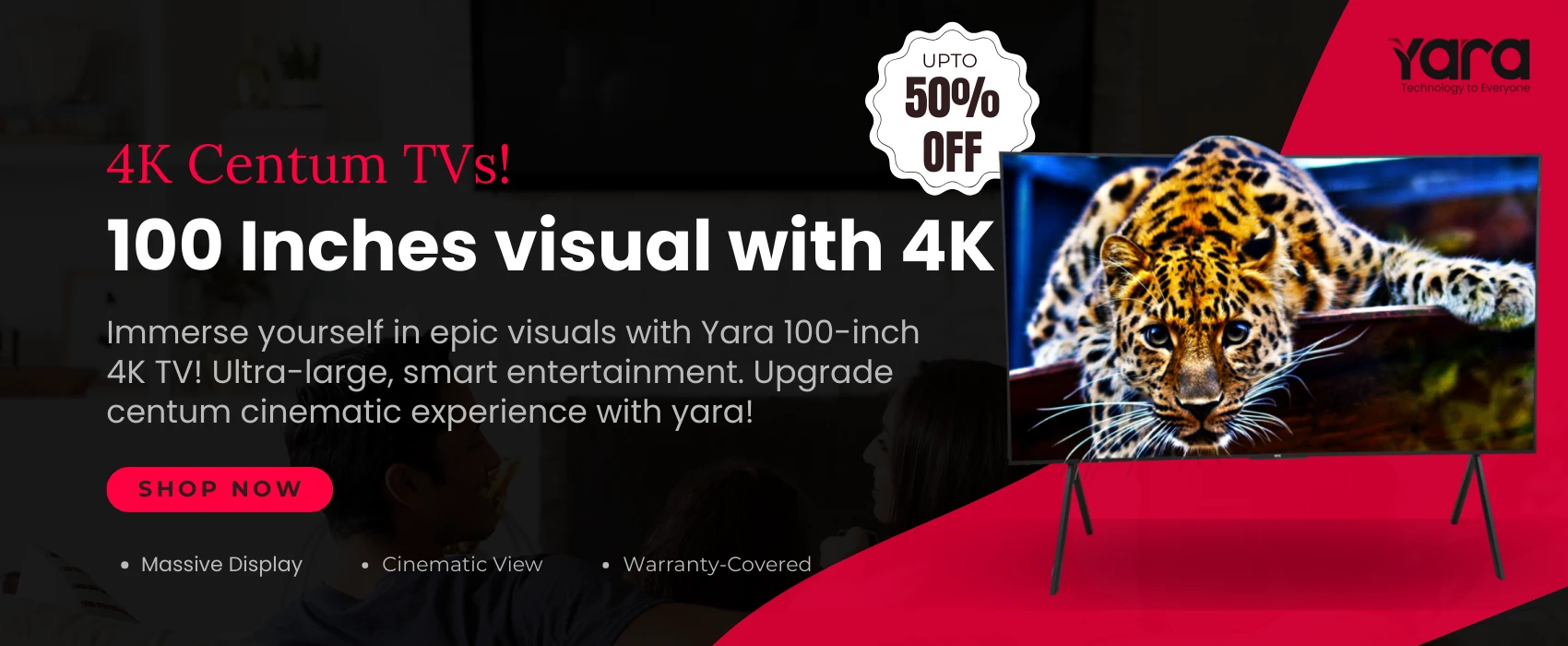 CENTUM 100" 4K SMART TV