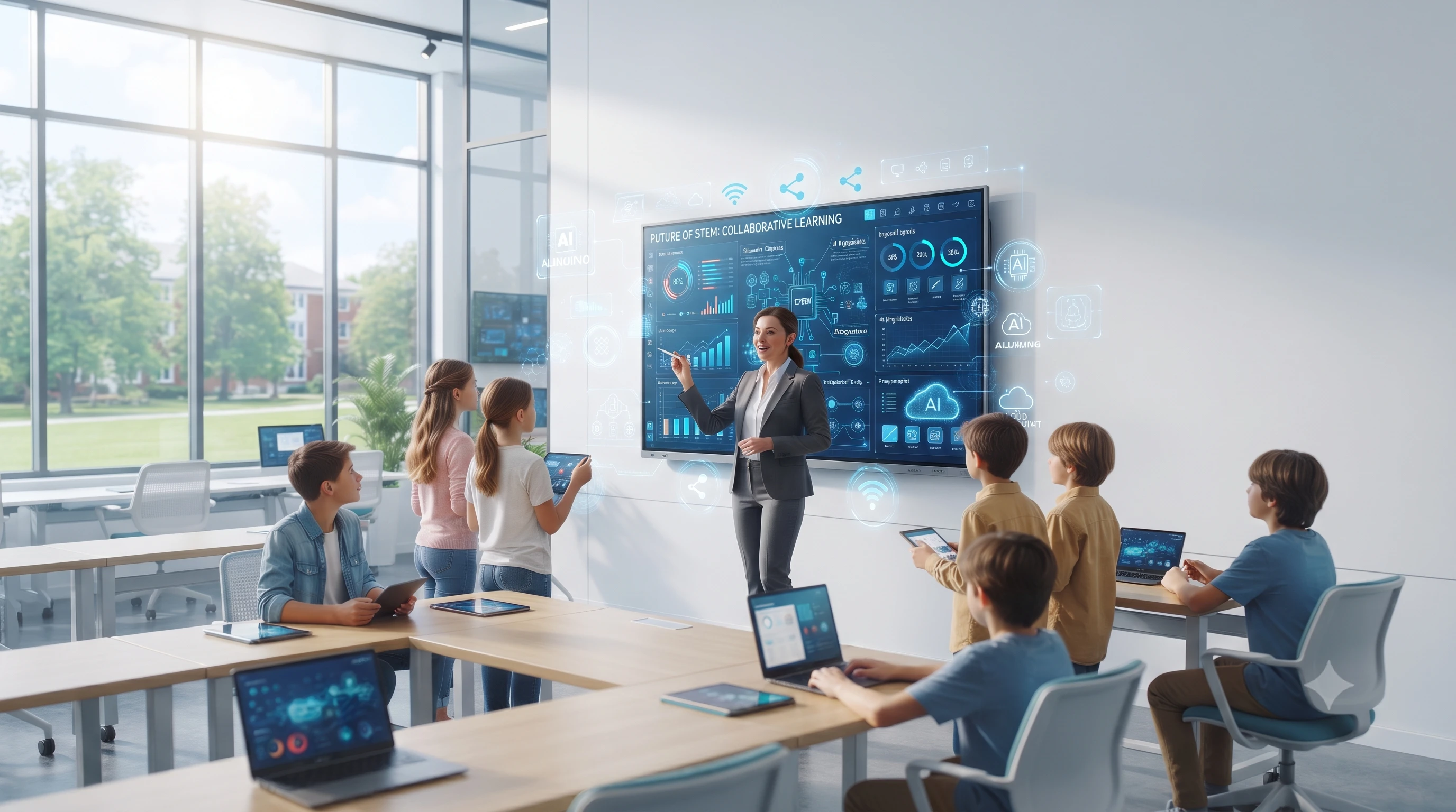 Interactive Flat Panels for Schools in India Yara Electronics