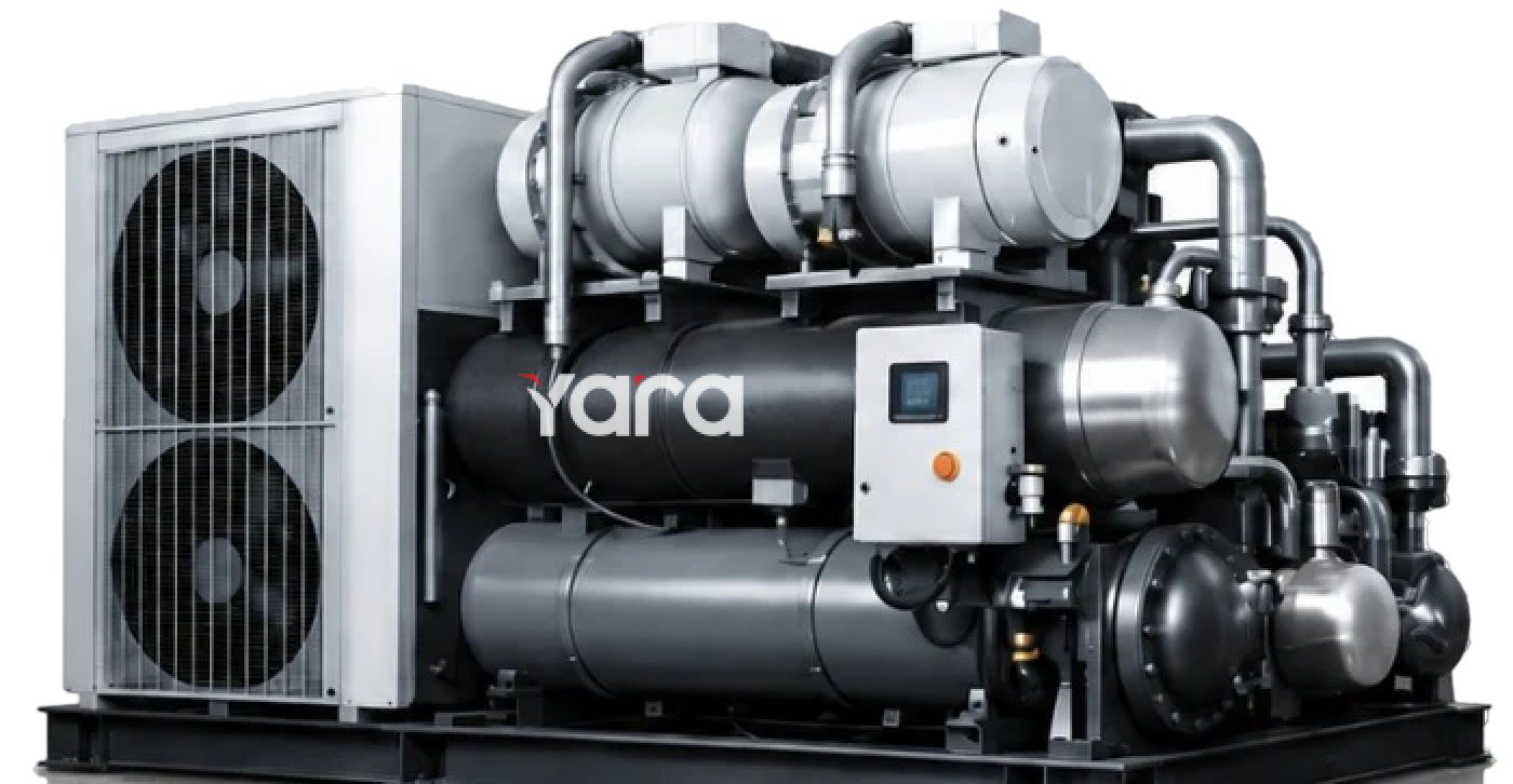 Yara chiller-based AC plant