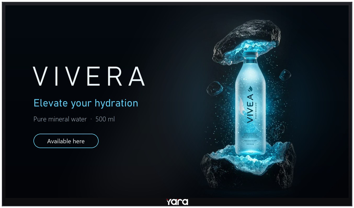 Yara 65 inch Commercial Display