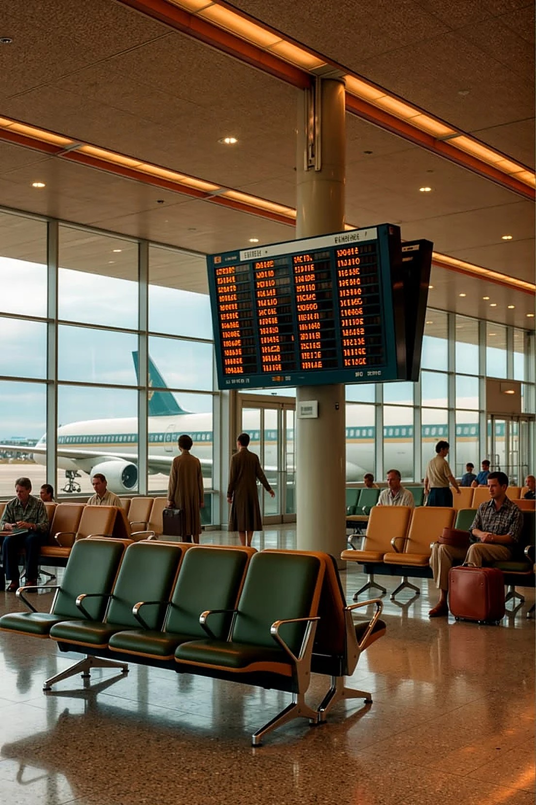 Departure & waiting lounges