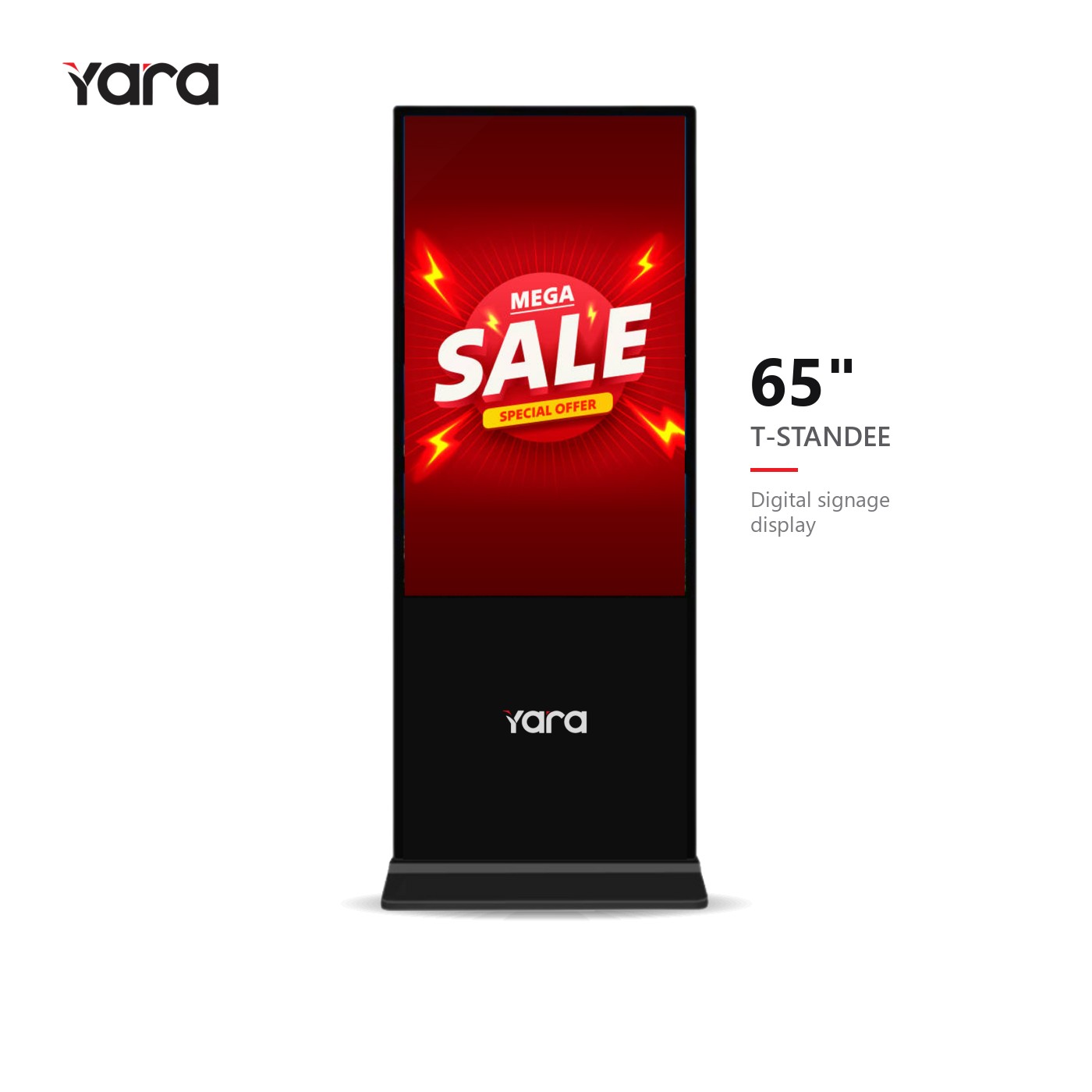 Yara 65" T-Standee Digital Signage