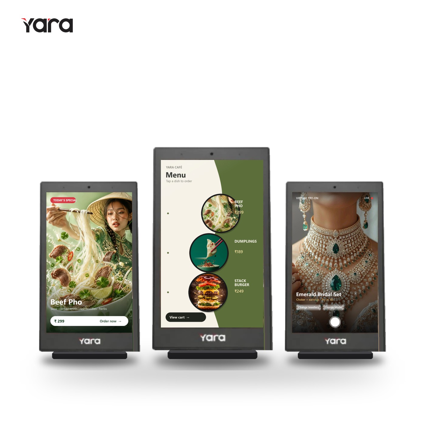 Yara 10" Table Top Standee