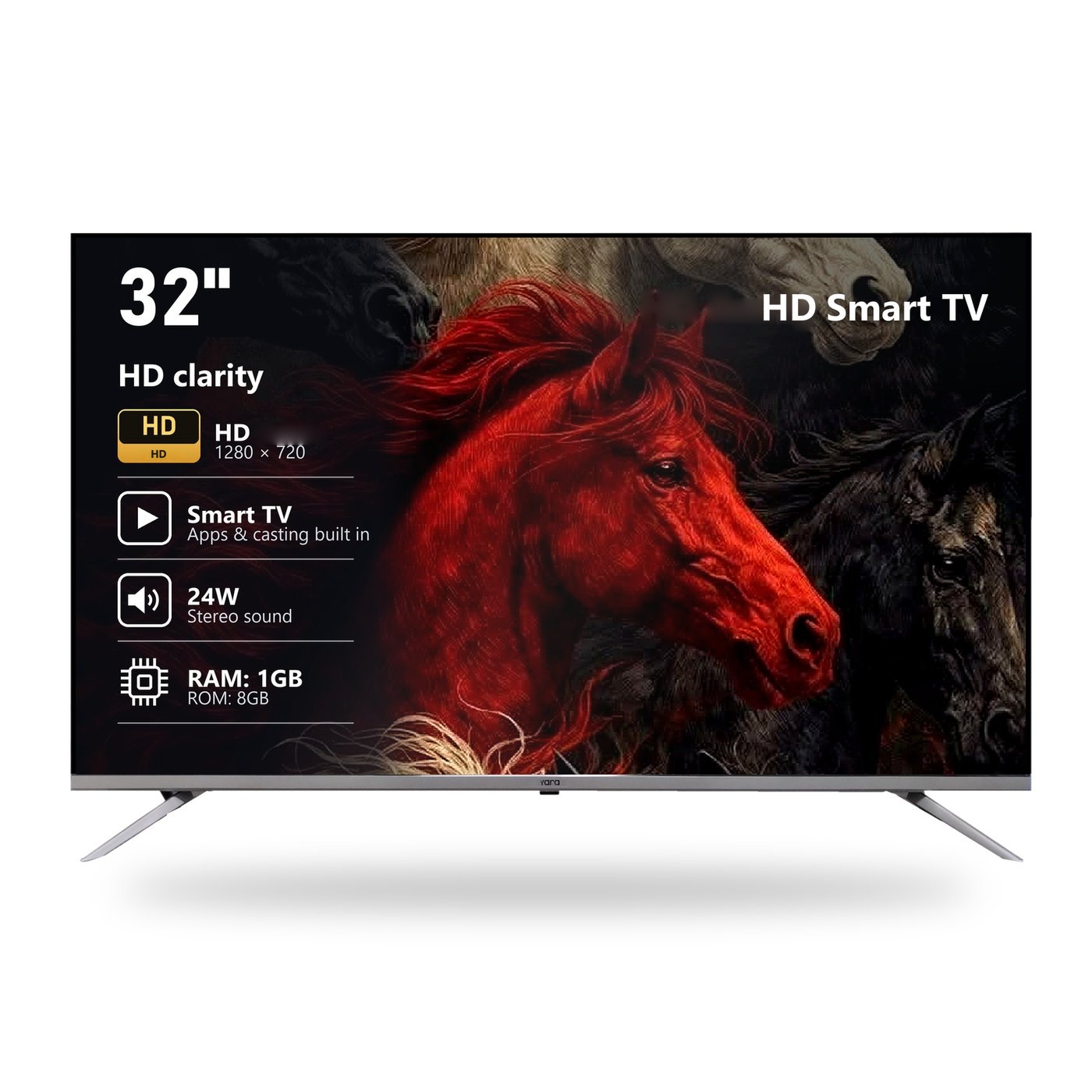Yara 32" HD Smart LED TV