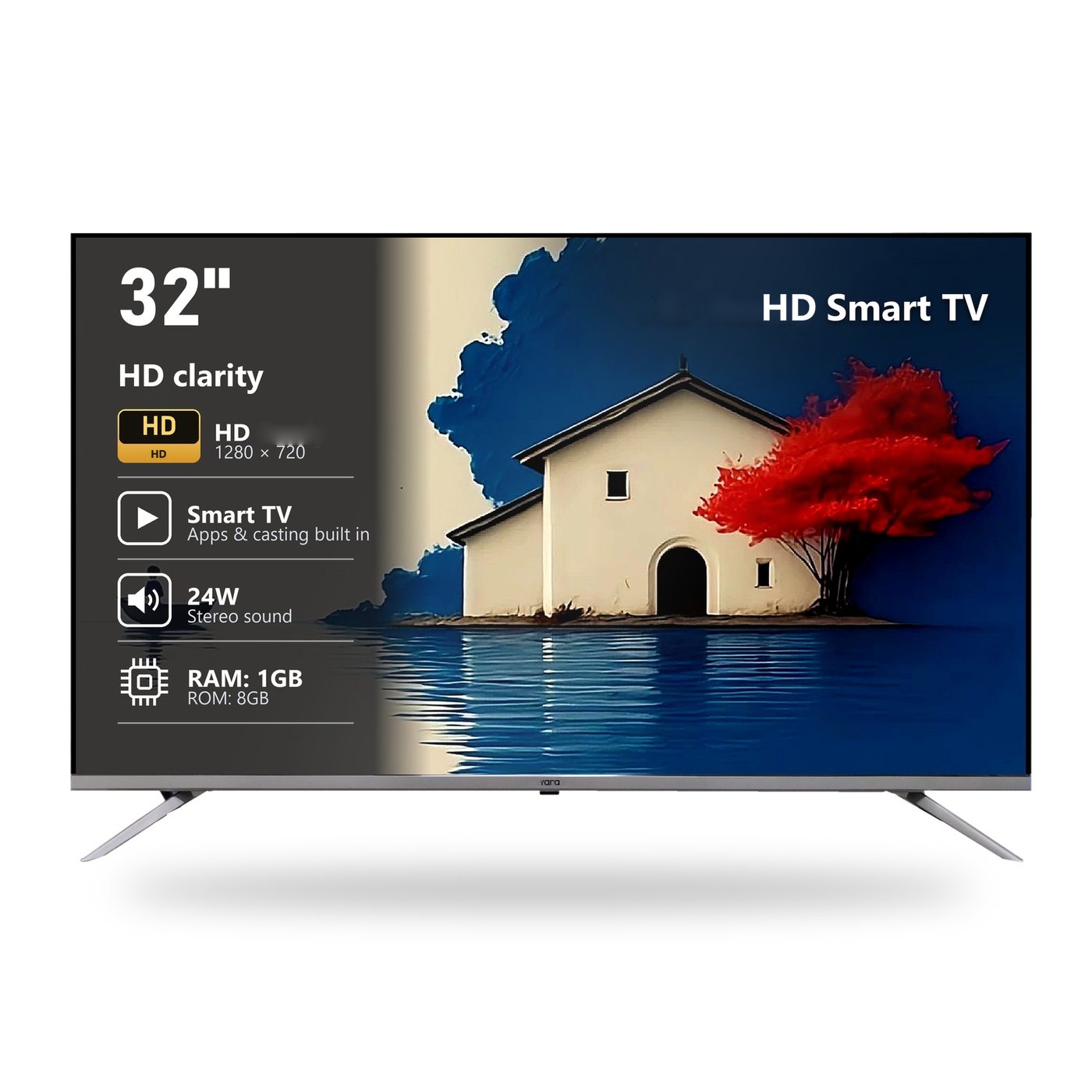 Yara 32" HD Smart LED TV