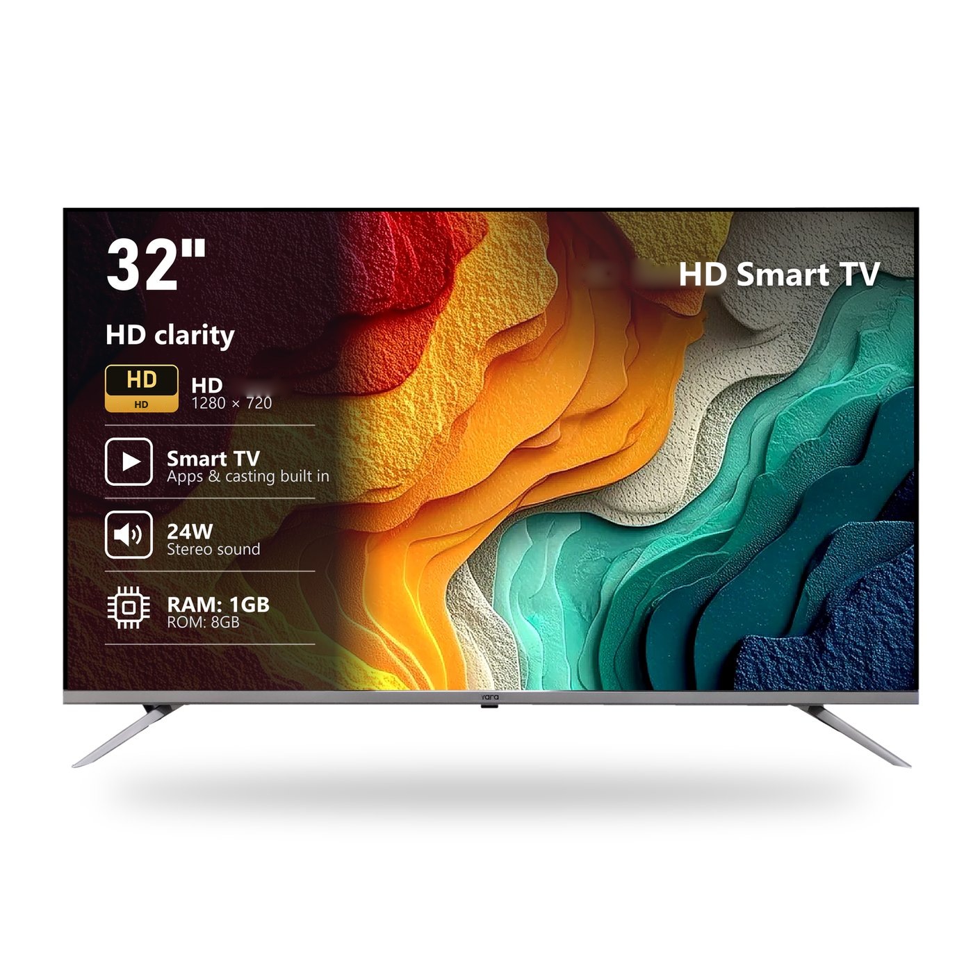 Yara 32" HD Smart LED TV