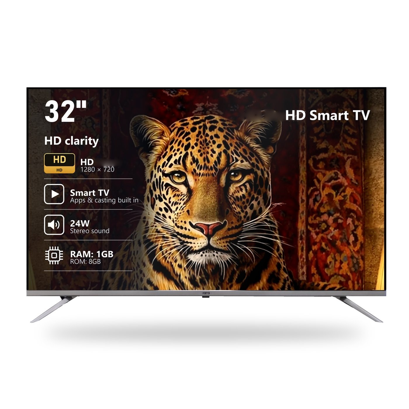 Yara 32" HD Smart LED TV