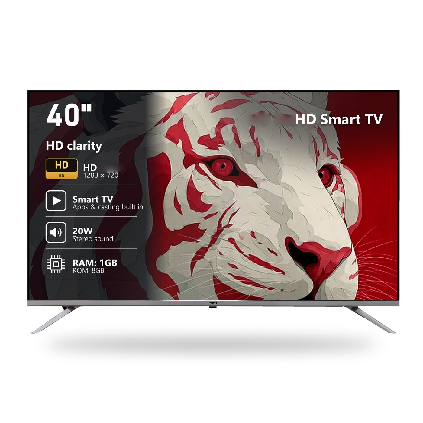 Yara 40" HD Smart LED TV