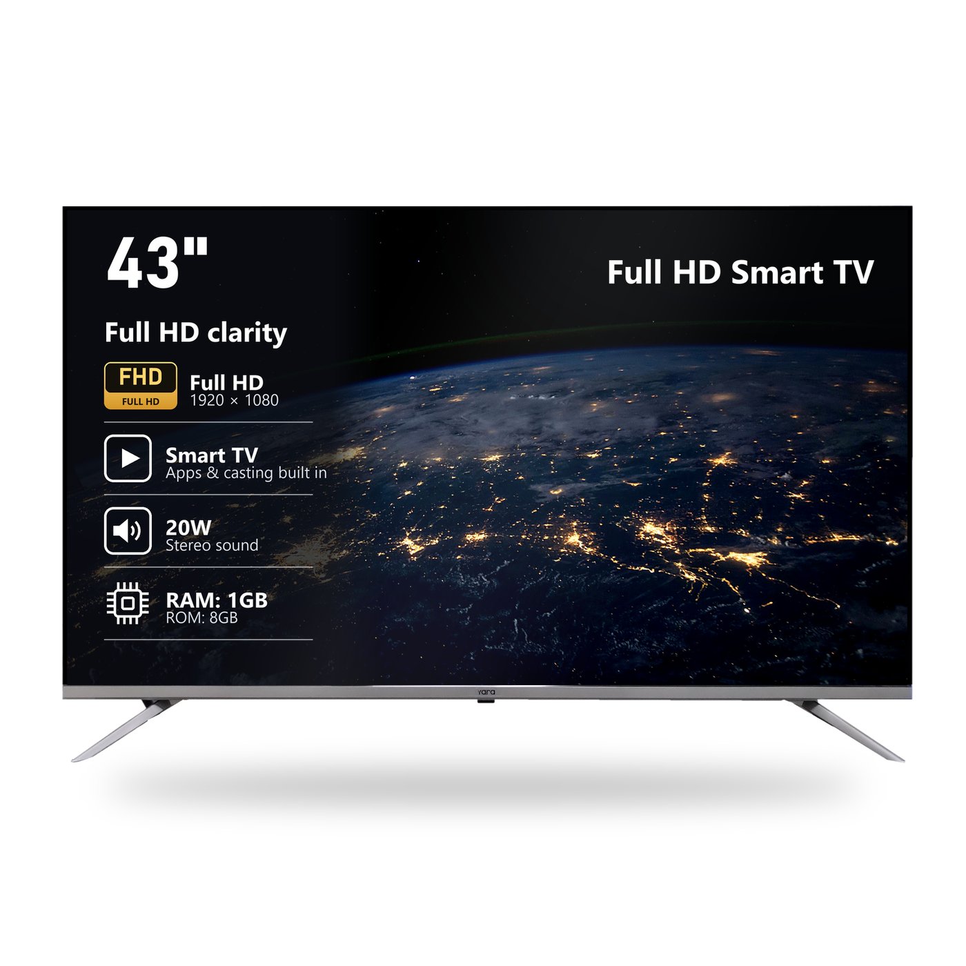 Yara 43" Full HD Smart LED TV