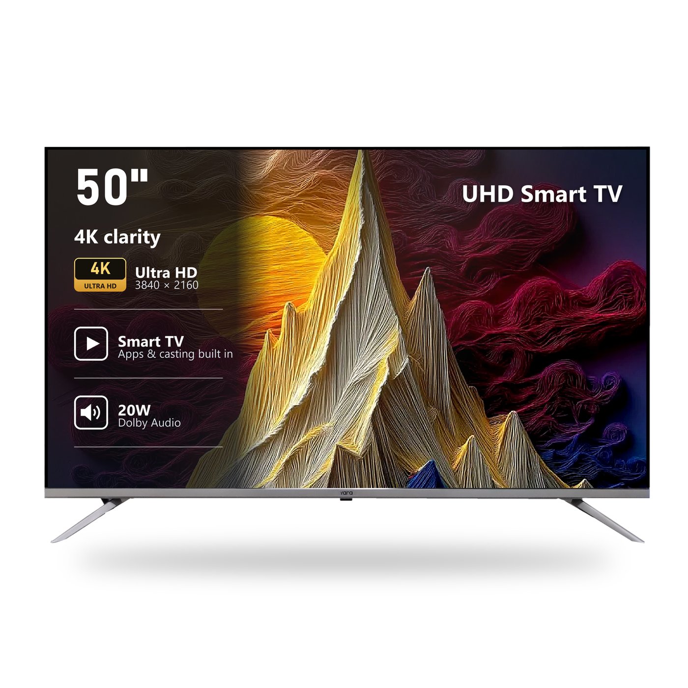 Yara 50" 4K UHD Smart LED TV