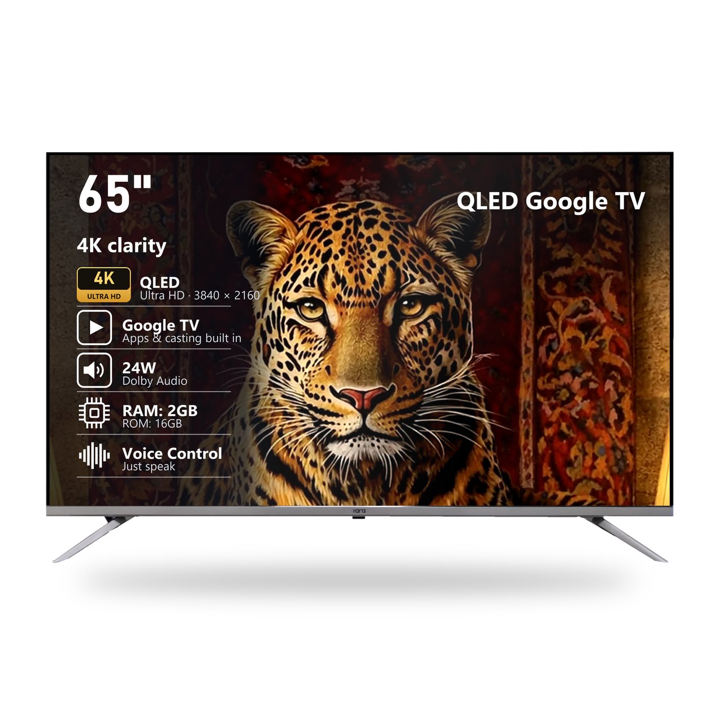 Yara 65" 4K UHD QLED Google TV