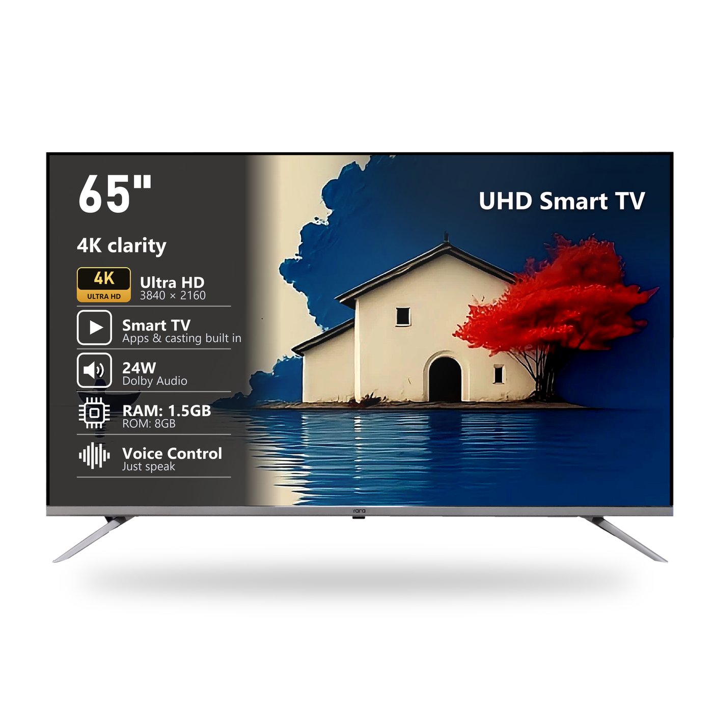 Yara 65" 4K UHD Smart Voice TV